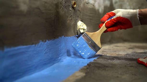 Crawl space vapor barrier installation in Caledonia, OH